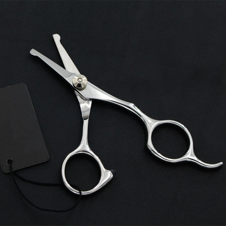 The Ultimate Tool for Pet Grooming: Round Head Pet Grooming Straight Scissors