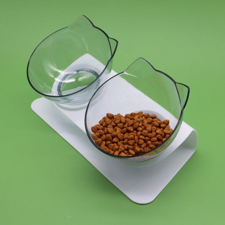 Transform Your Kitten's Feeding Experience with the Kitten Bowl Pet Cervical Support Feeding Food Basin