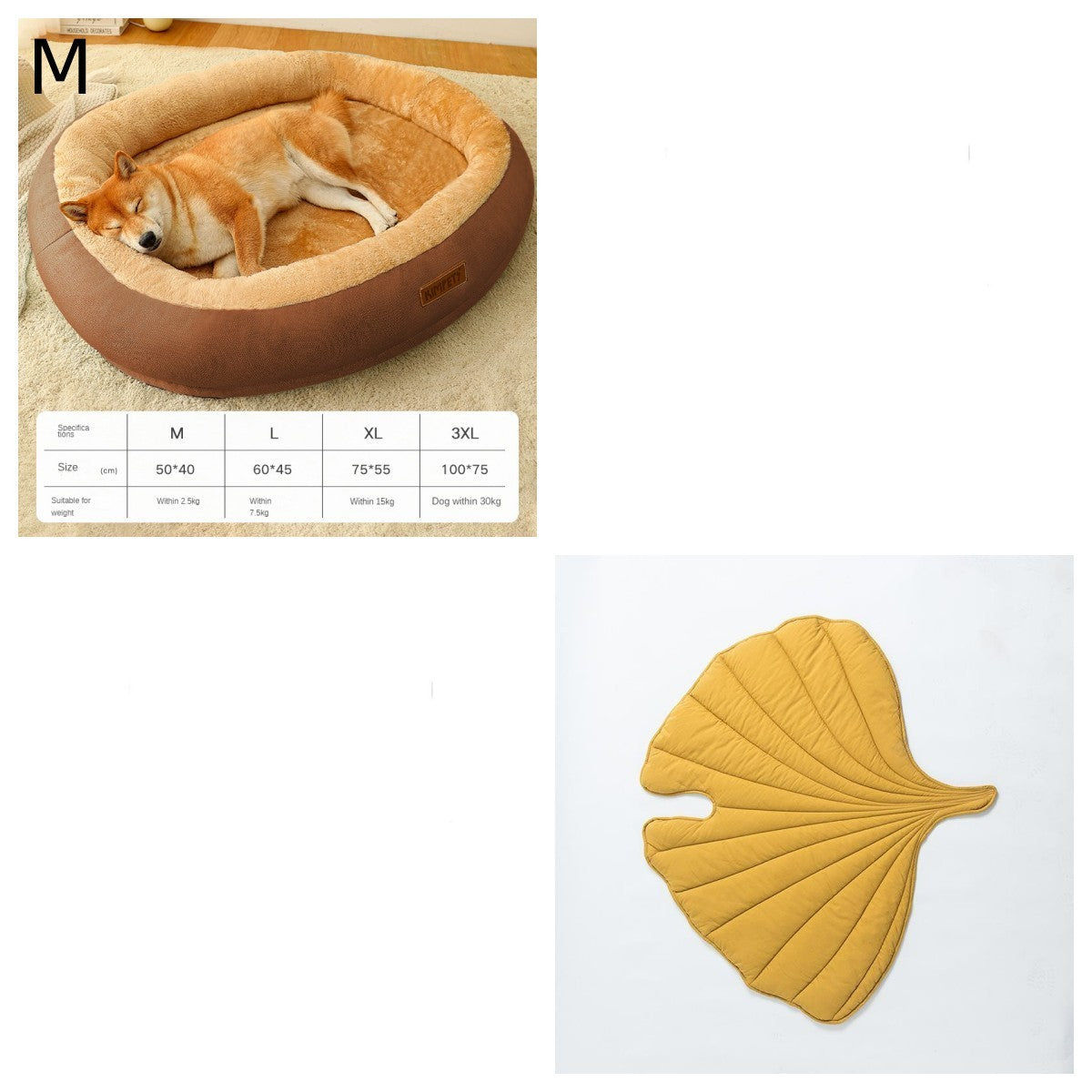 Removable And Washable Dog Warm Bed