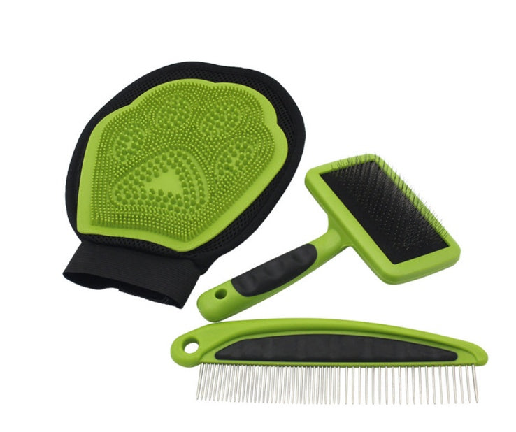 Pet Cleaning Set Pet Rake Comb To Remove