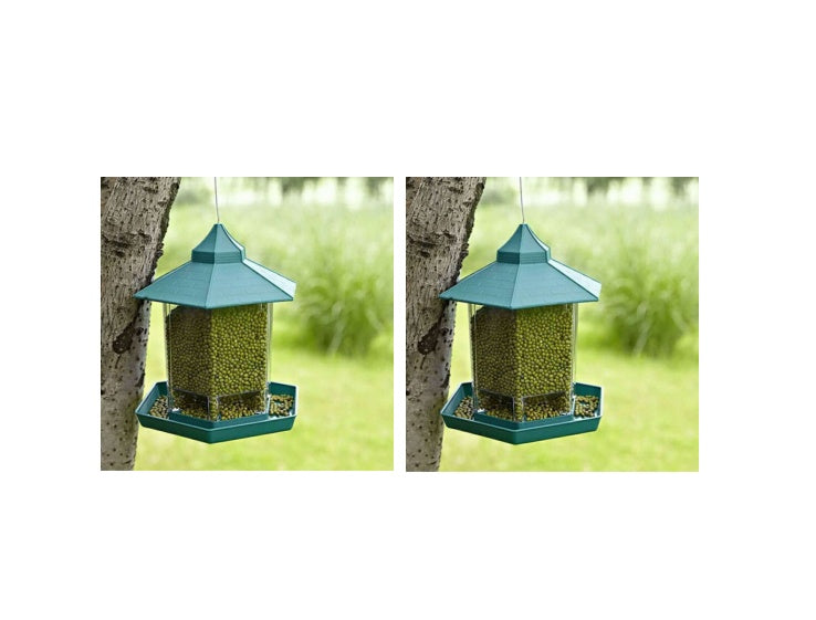 Outdoor Balcony Waterproof Hanging Bird Feeder