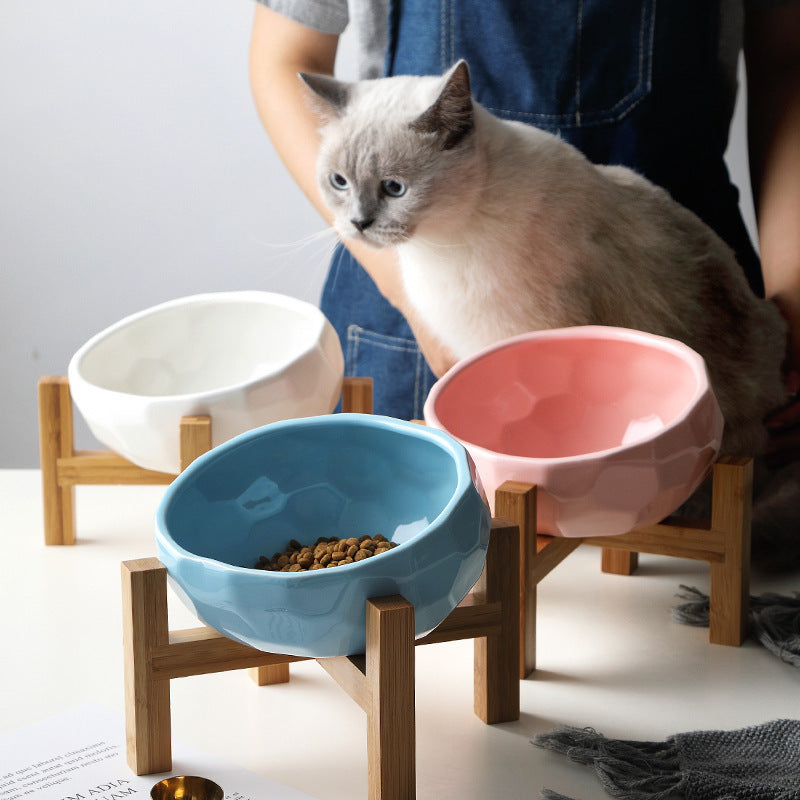 Pet food bowl