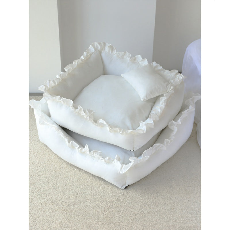 Super Comfy Princess Dog Bed Sofa Pet