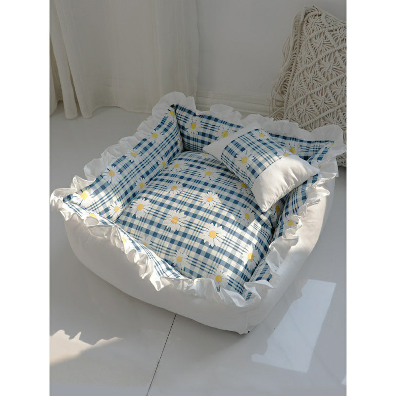 Super Comfy Princess Dog Bed Sofa Pet