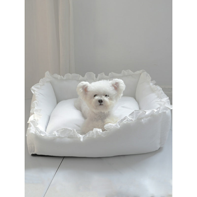 Super Comfy Princess Dog Bed Sofa Pet