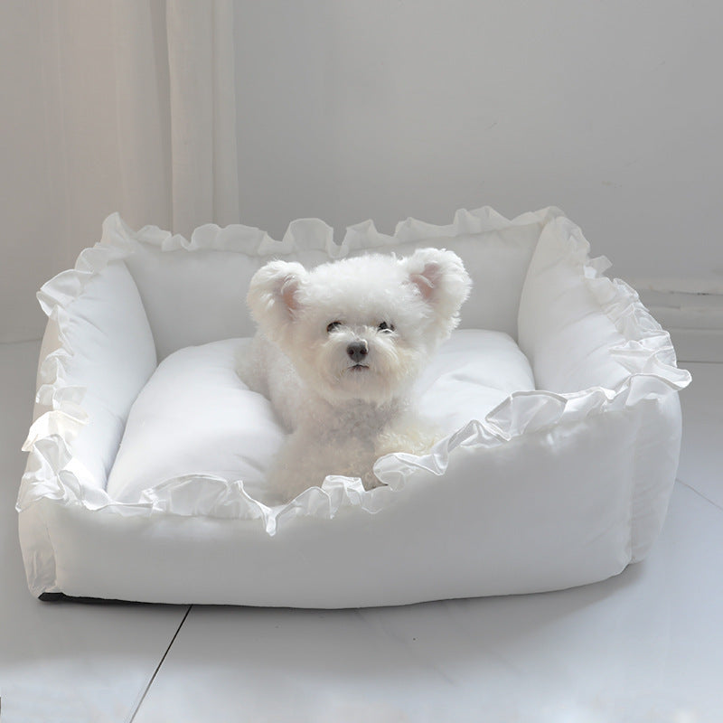 Super Comfy Princess Dog Bed Sofa Pet