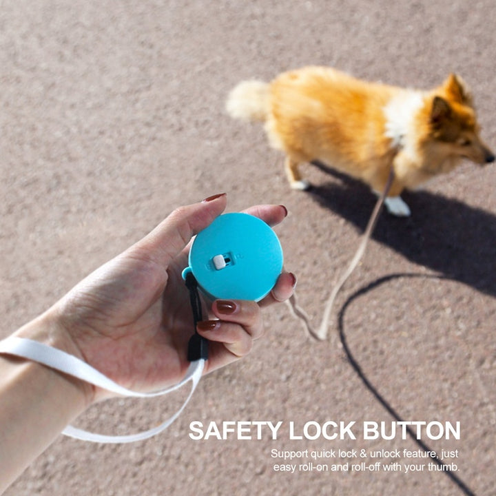 Mini Portable Dog Leash Automatic Flexible