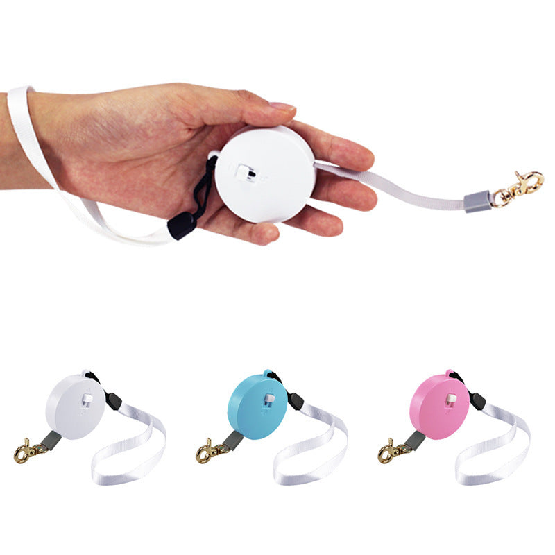 Mini Portable Dog Leash Automatic Flexible