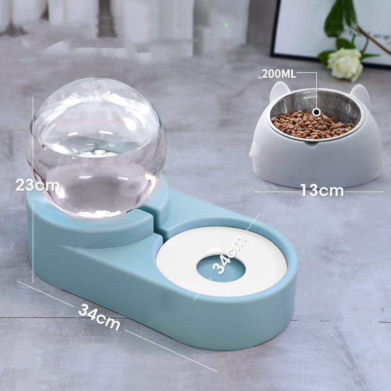 New Bubble Ball Pet Dog Bowls Fountain Cat
