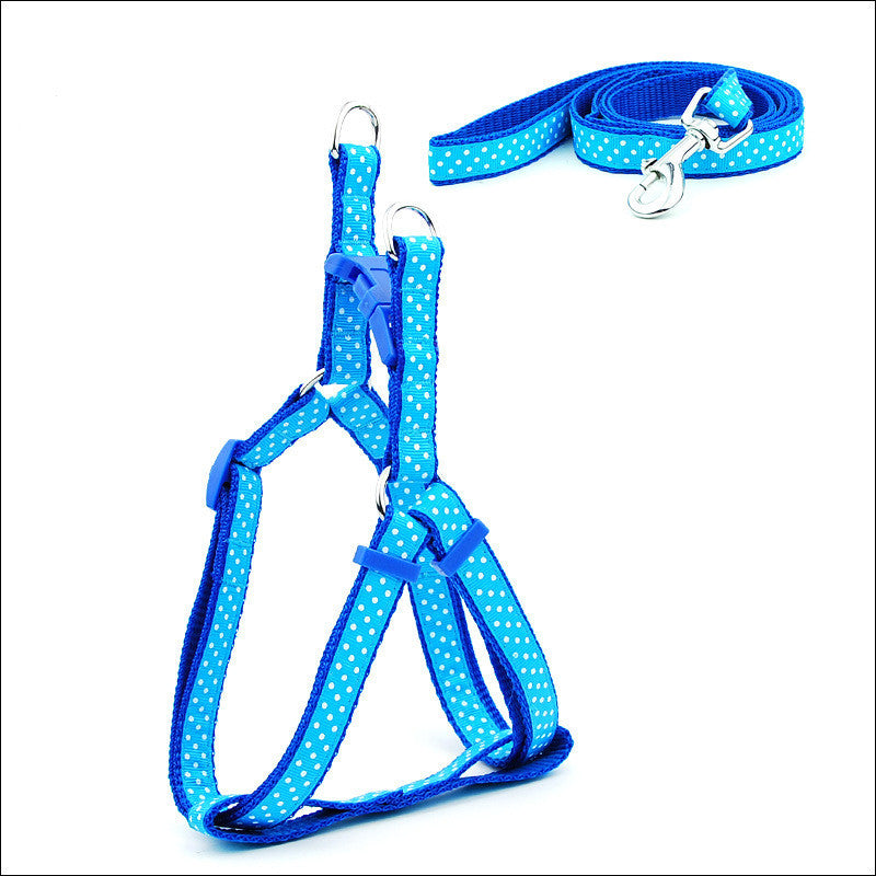 Factory Direct Spot Pet Leashes Polka