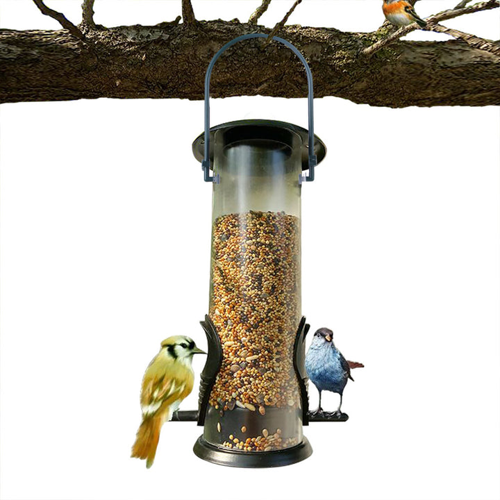 Pet Bird Feeder Feed Station Hanging Garden