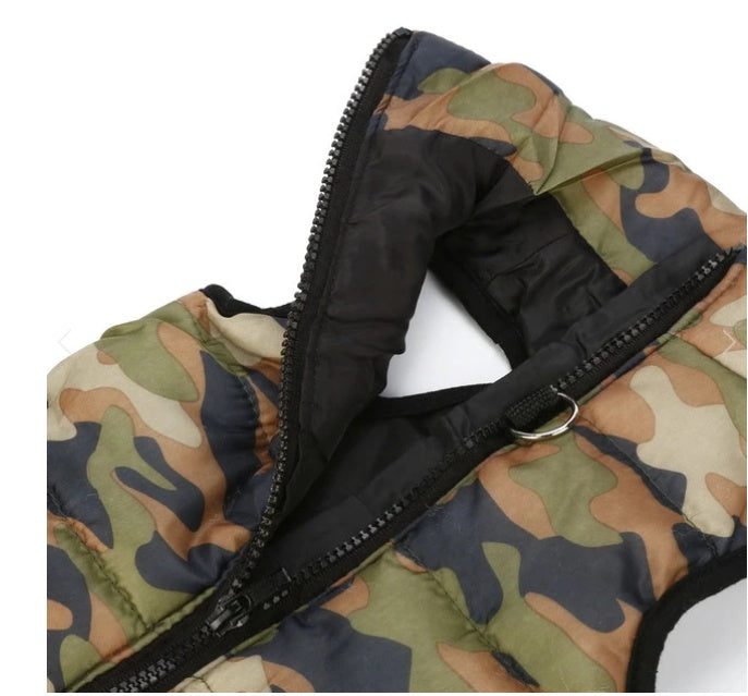 Winter Clothing Pet Clothes Padded Jacket