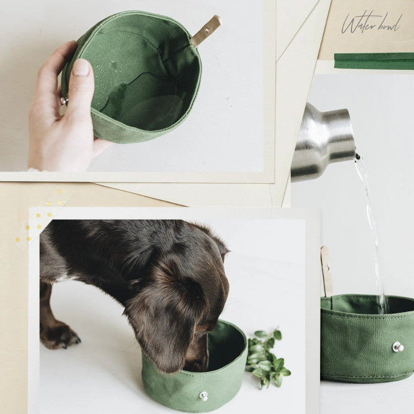 Big Dog Folding Dog Bowl