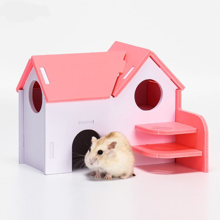 Hamster Sleeping Nest Colorful Small House