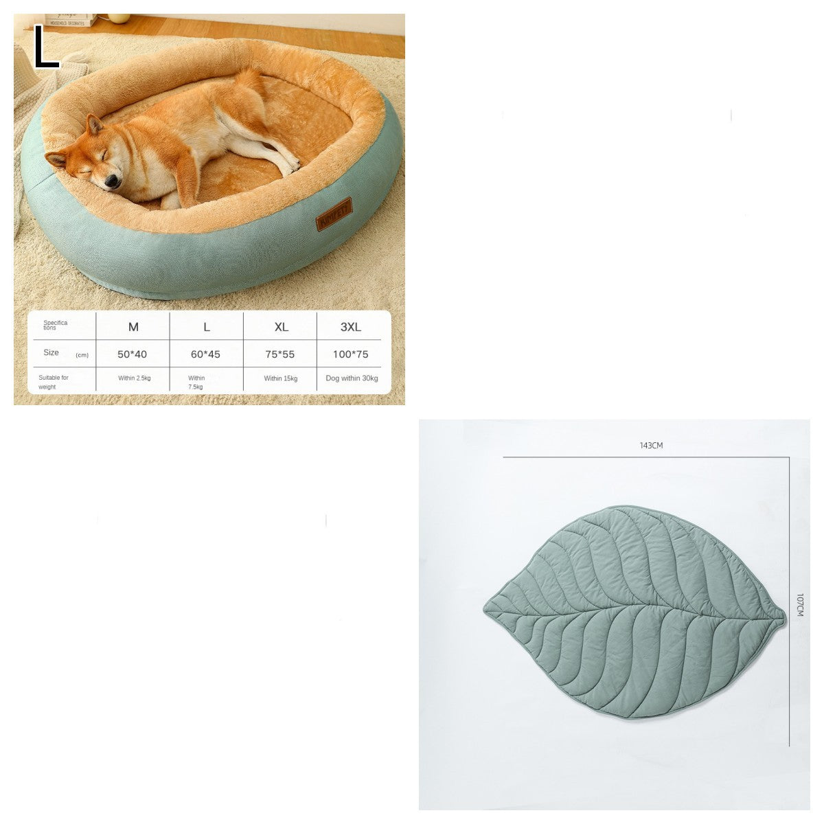 Removable And Washable Dog Warm Bed
