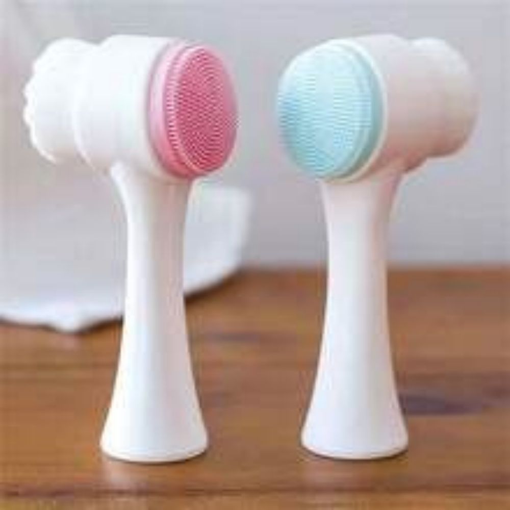 Easy Clean Nylon Pet Paw Brush Gentle