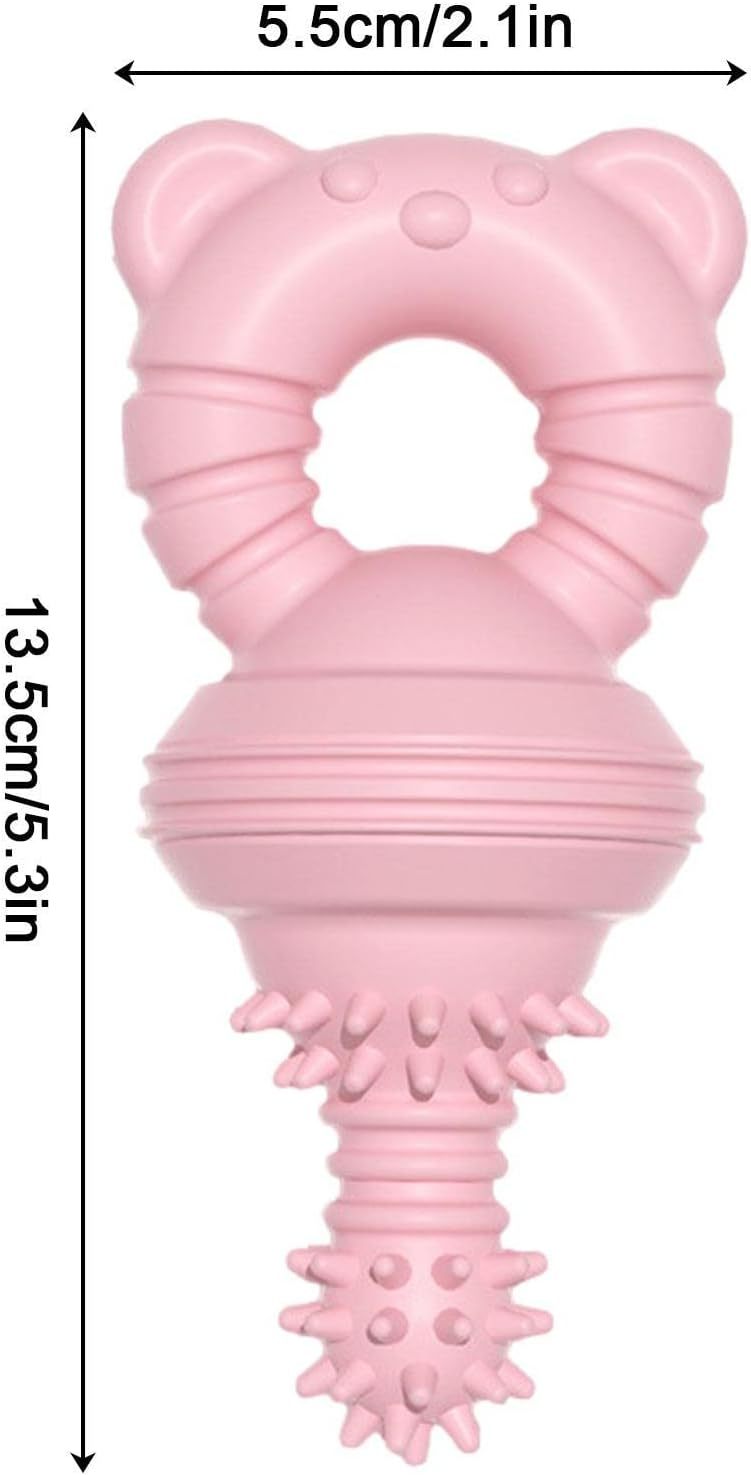 Molar Teeth Rubber Toy For Aggressive Chewers