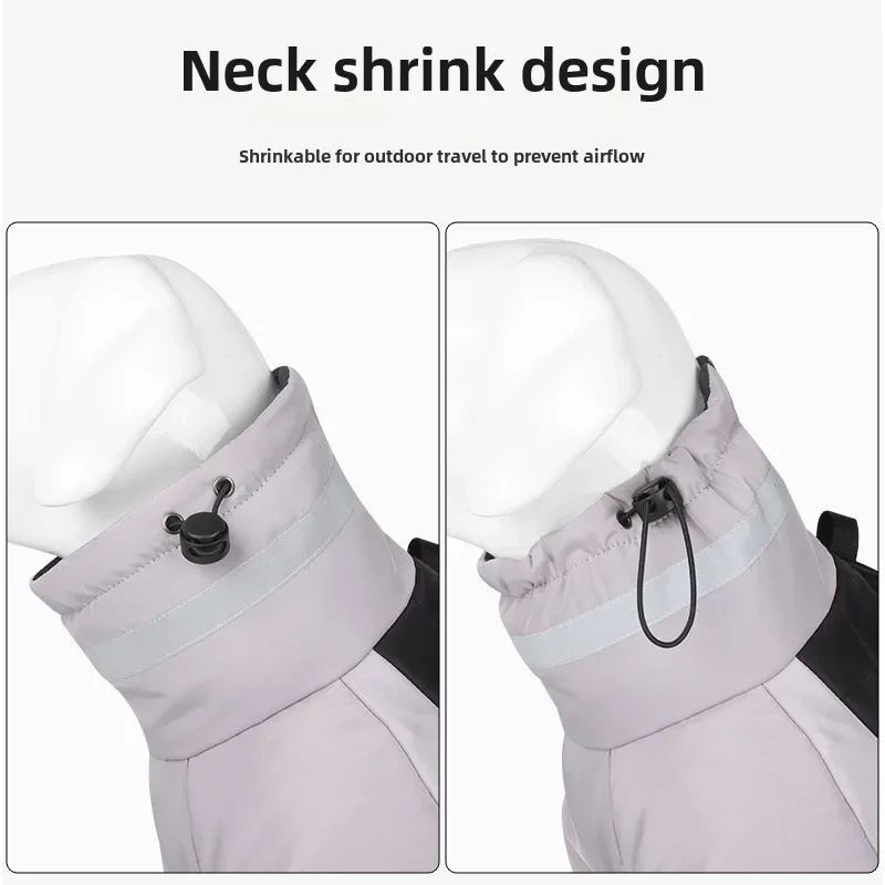 Waterproof Large Dog Jacket Warm Dog Clothes