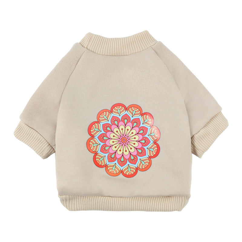 Dog Leisure Sweater Pet Multi-pattern