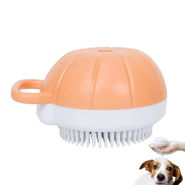 Dog Scrubber For Bath Silicone Comb Massage