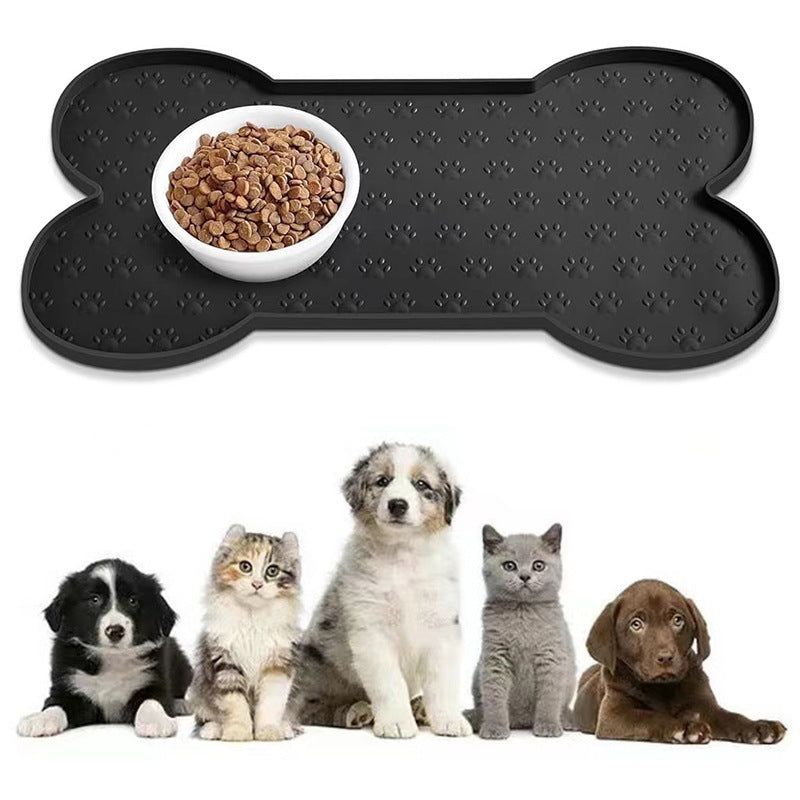 Silicone Pet Anti-spill Easy Cleaning Feeding Mat