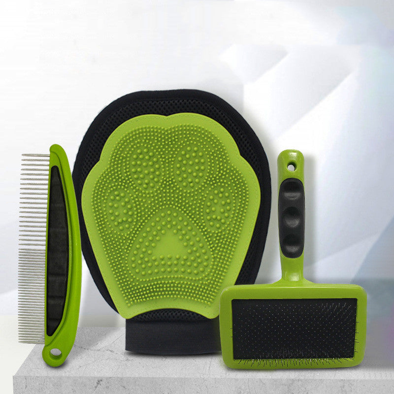 Pet Cleaning Set Pet Rake Comb To Remove