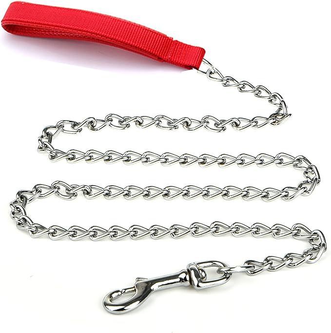 Heavy Duty Metal Dog Leash For Large Size Dogs