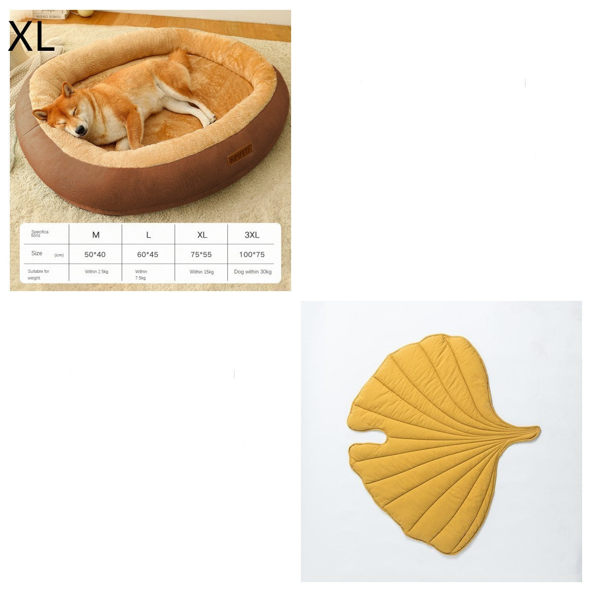 Removable And Washable Dog Warm Bed