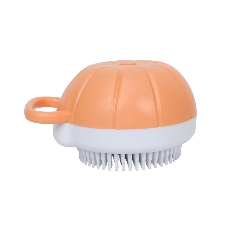 Dog Scrubber For Bath Silicone Comb Massage