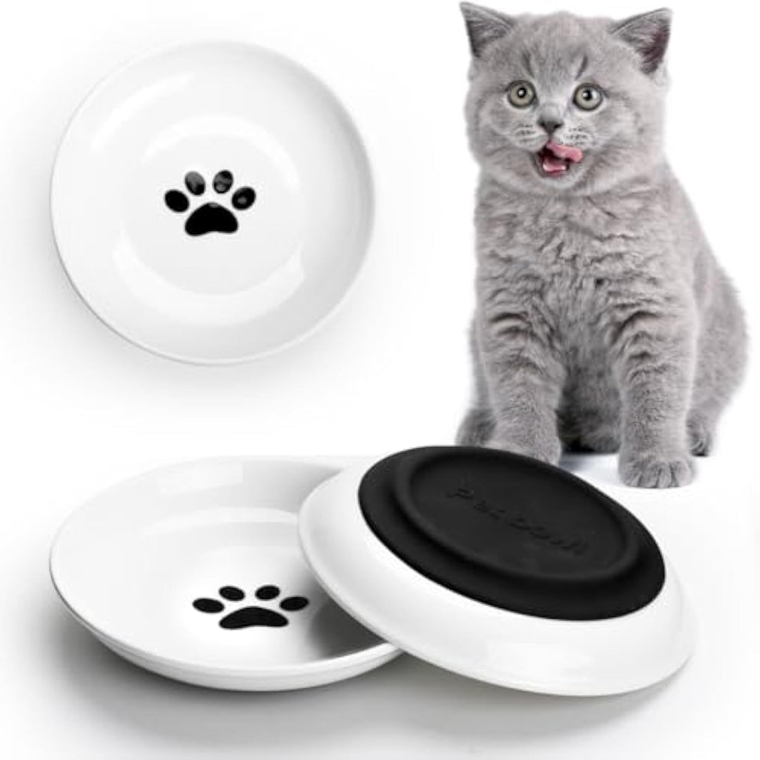 Ceramic Cat Food Bowls Whisker Cat Bowls