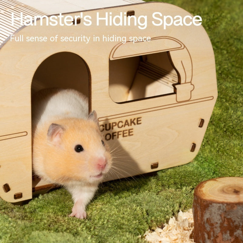 Hamster Special Shelter Wooden Nest Furniture