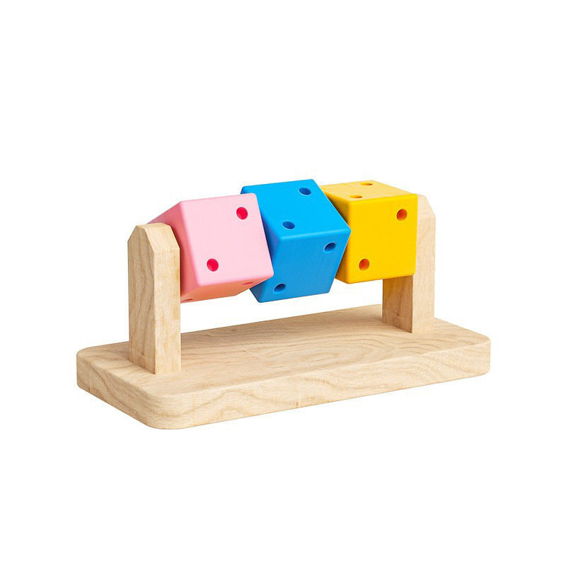 Fashion Personality Hamster Cube Wooden Toy