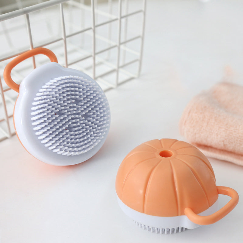 Dog Scrubber For Bath Silicone Comb Massage