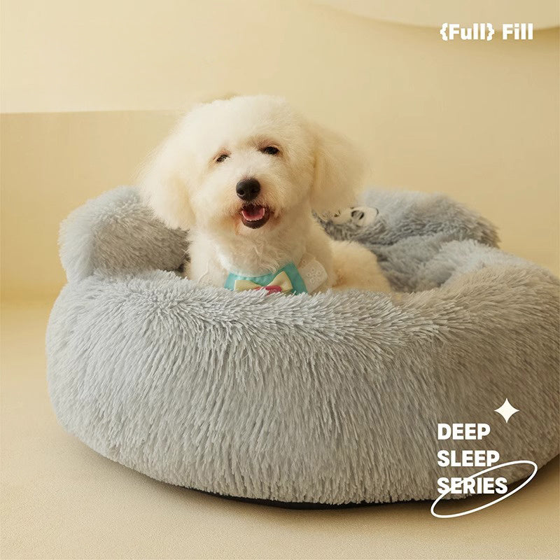 Pet Cat Nest For Winter, Warm Teddy Dog