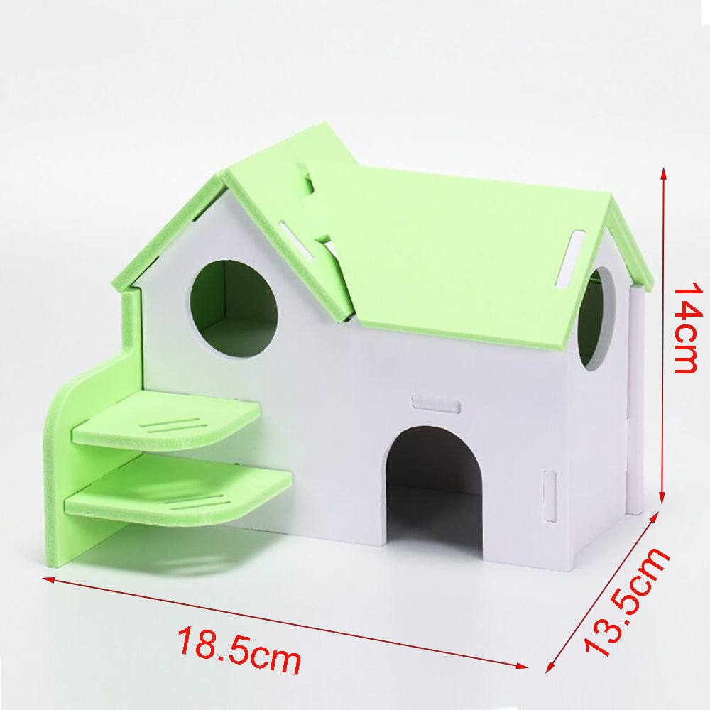 Hamster Sleeping Nest Colorful Small House