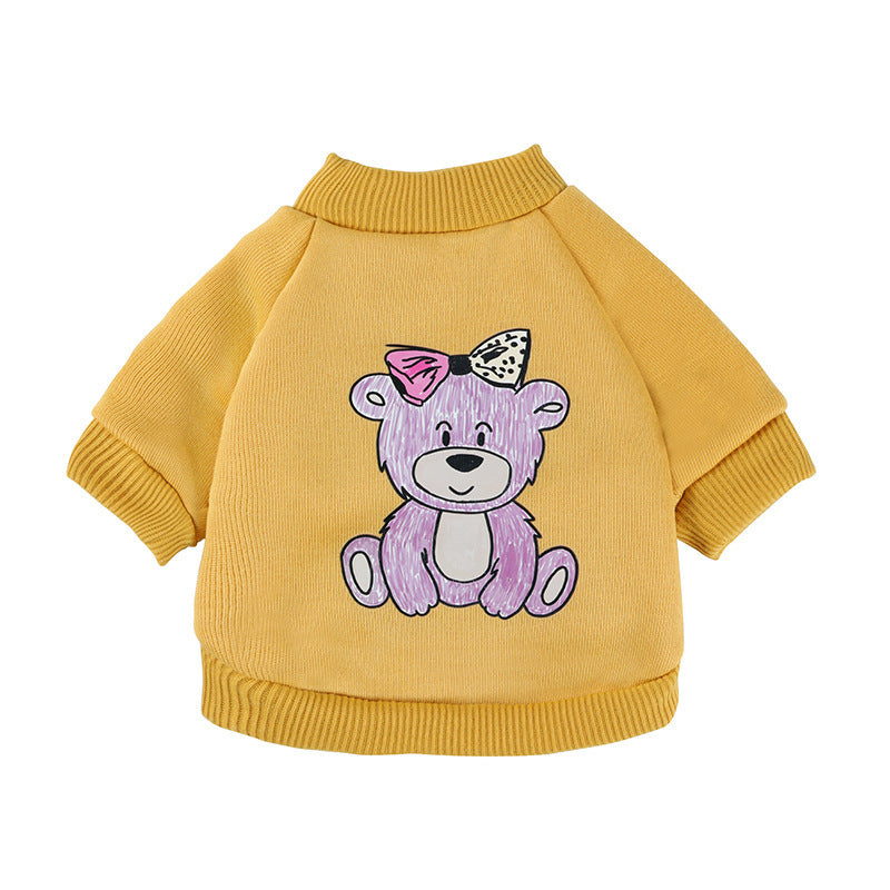 Dog Leisure Sweater Pet Multi-pattern