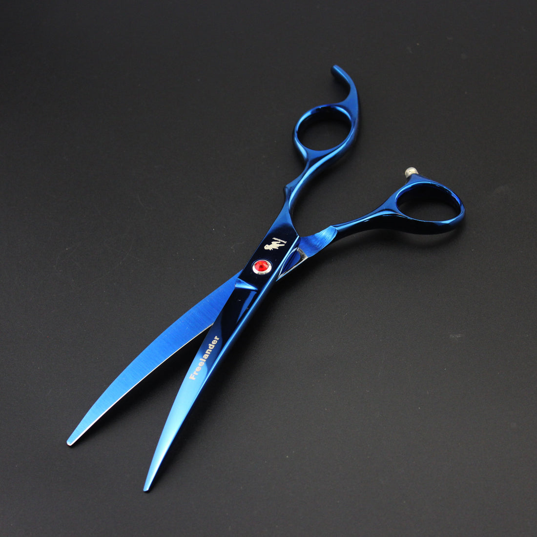 Pet Grooming Scissors, Straight And Curved Scissors