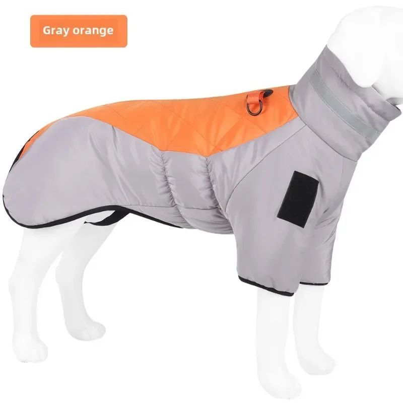 Waterproof Large Dog Jacket Warm Dog Clothes