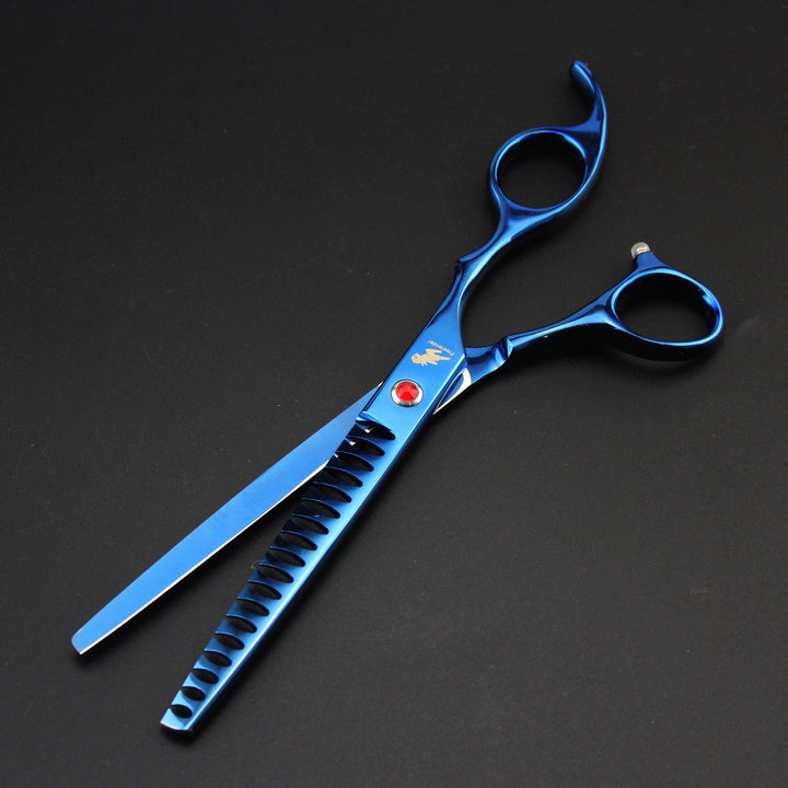 Pet Grooming Scissors, Straight And Curved Scissors