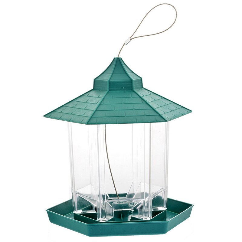 Outdoor Balcony Waterproof Hanging Bird Feeder
