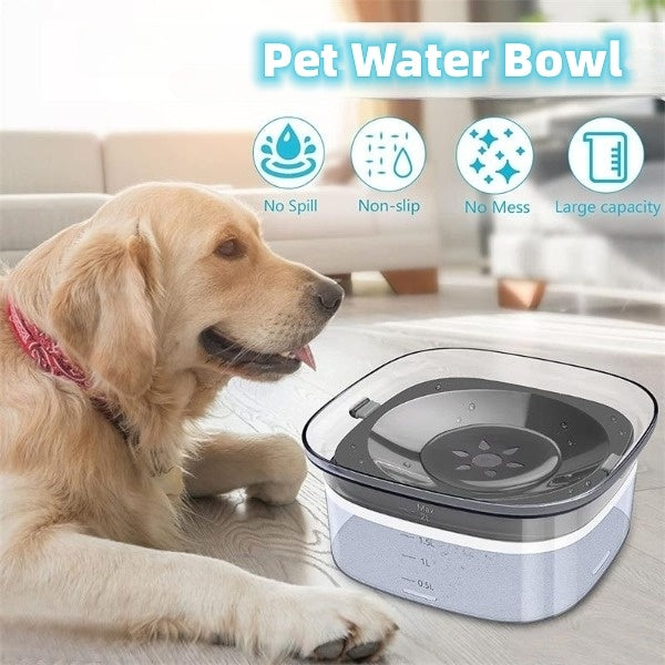 70oz Dog Water Bowl Large Capacity