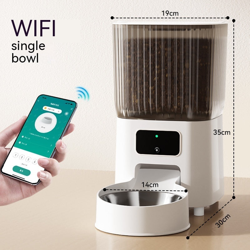 Automatic Pet Feeder Cat Intelligent Remote