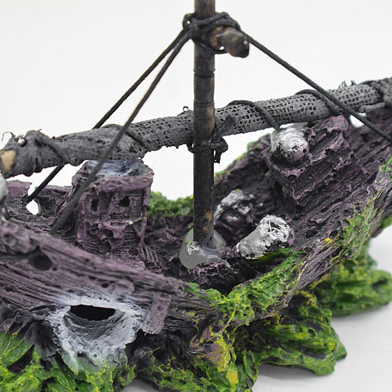 Aquarium Landscape Glass Fish Tank Decoration