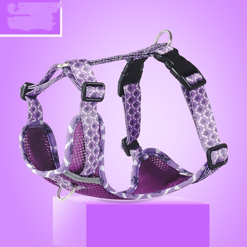 Dog Hand Holding Rope Vest Pet Harness