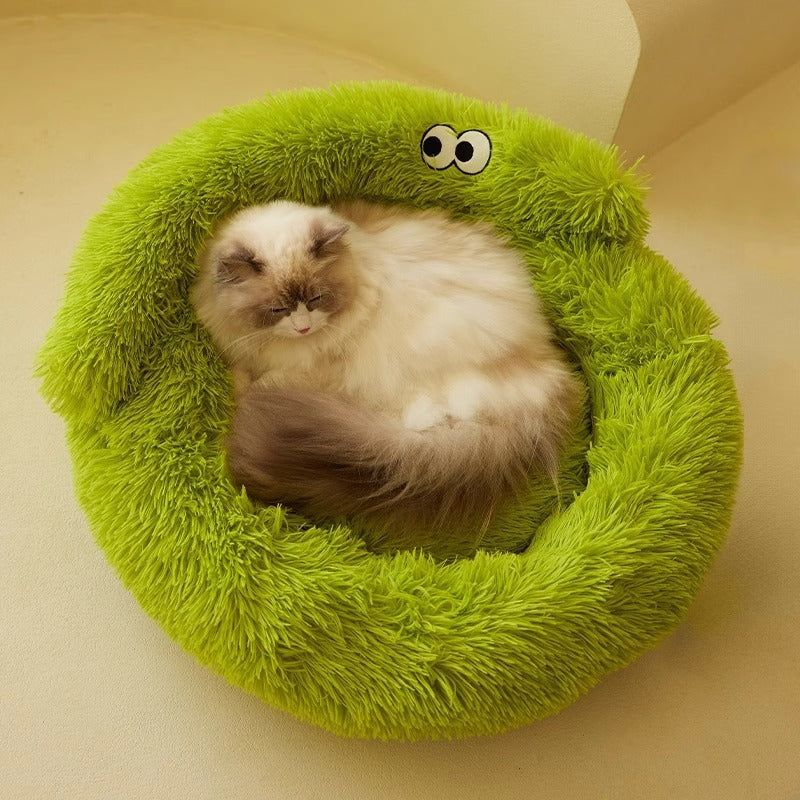 Pet Cat Nest For Winter, Warm Teddy Dog