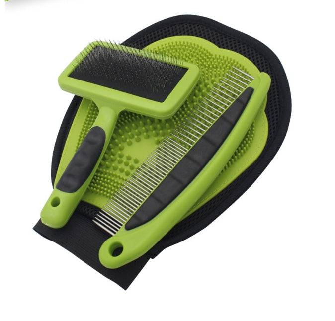 Pet Cleaning Set Pet Rake Comb To Remove