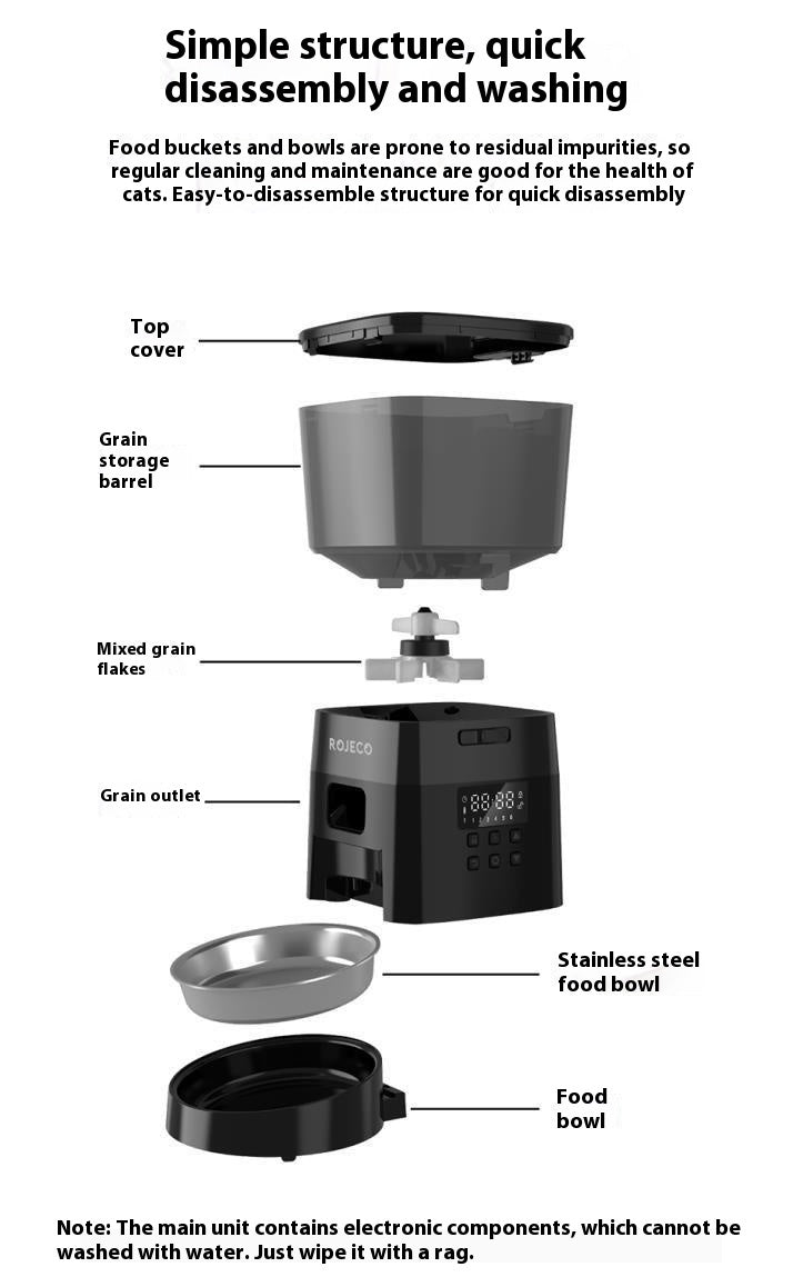 Automatic Pet Feeder Pet Feeding Machine