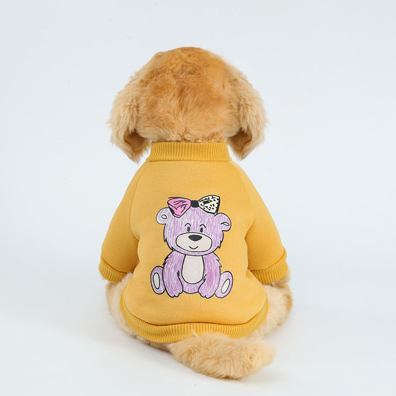 Dog Leisure Sweater Pet Multi-pattern