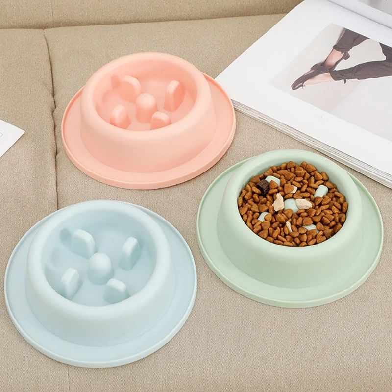 Pet Slow Eating Feeder Bowls