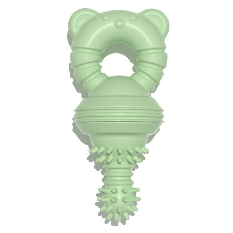 Molar Teeth Rubber Toy For Aggressive Chewers